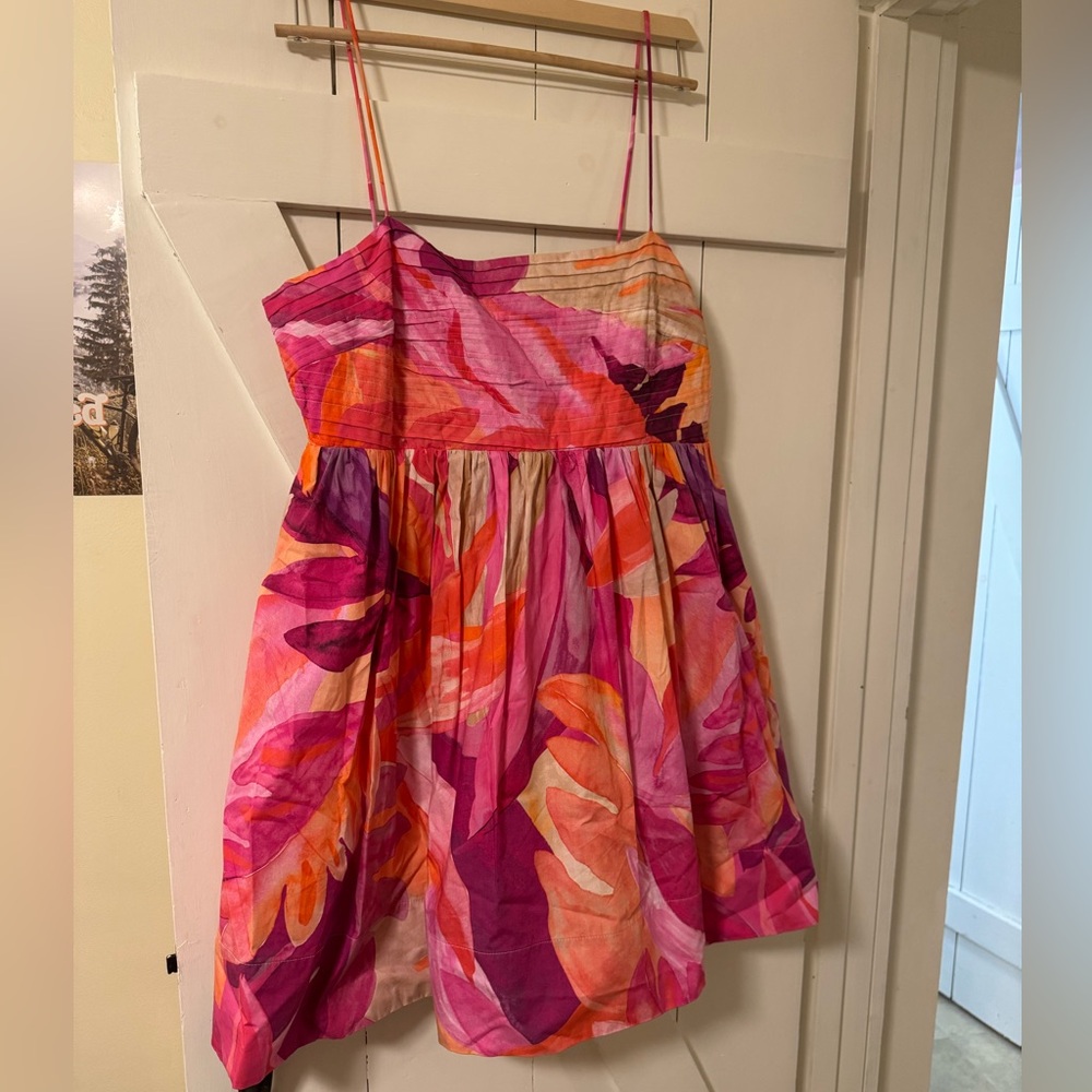 H&M Multicolor Floral Mini Dress